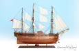 HMB Endeavour model ship 95cm