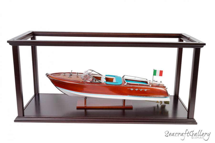 Wooden Model Display Cabinet For Speed Boats 70cm Seacraft Gallery